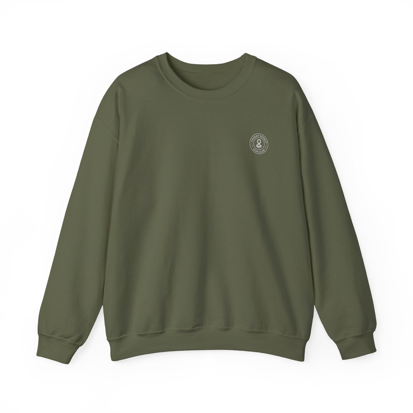 Friday Donut Run Club Unisex Heavy Blend™ Crewneck Sweatshirt