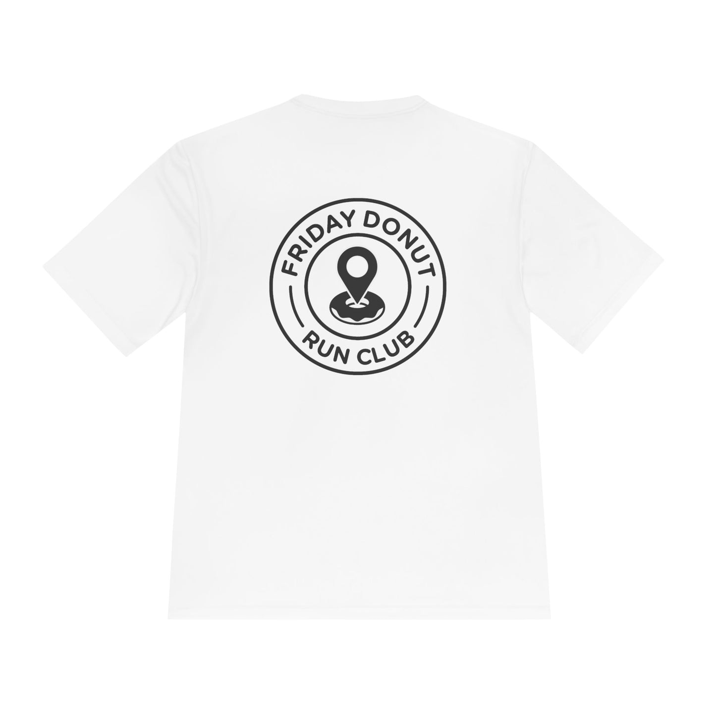 Friday Donut Run Club Unisex Moisture Wicking Tee