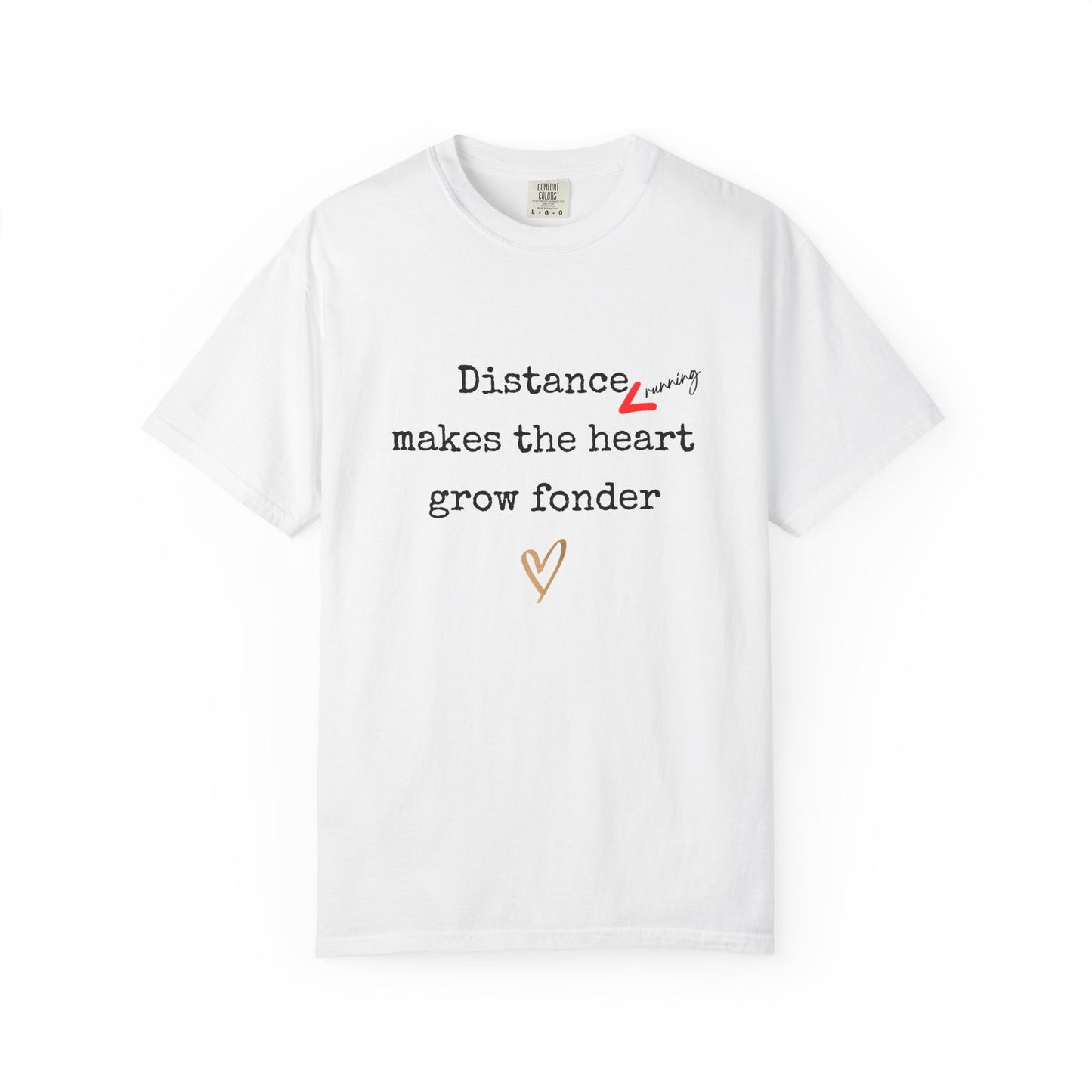 Distance Running Unisex Graphic Tee