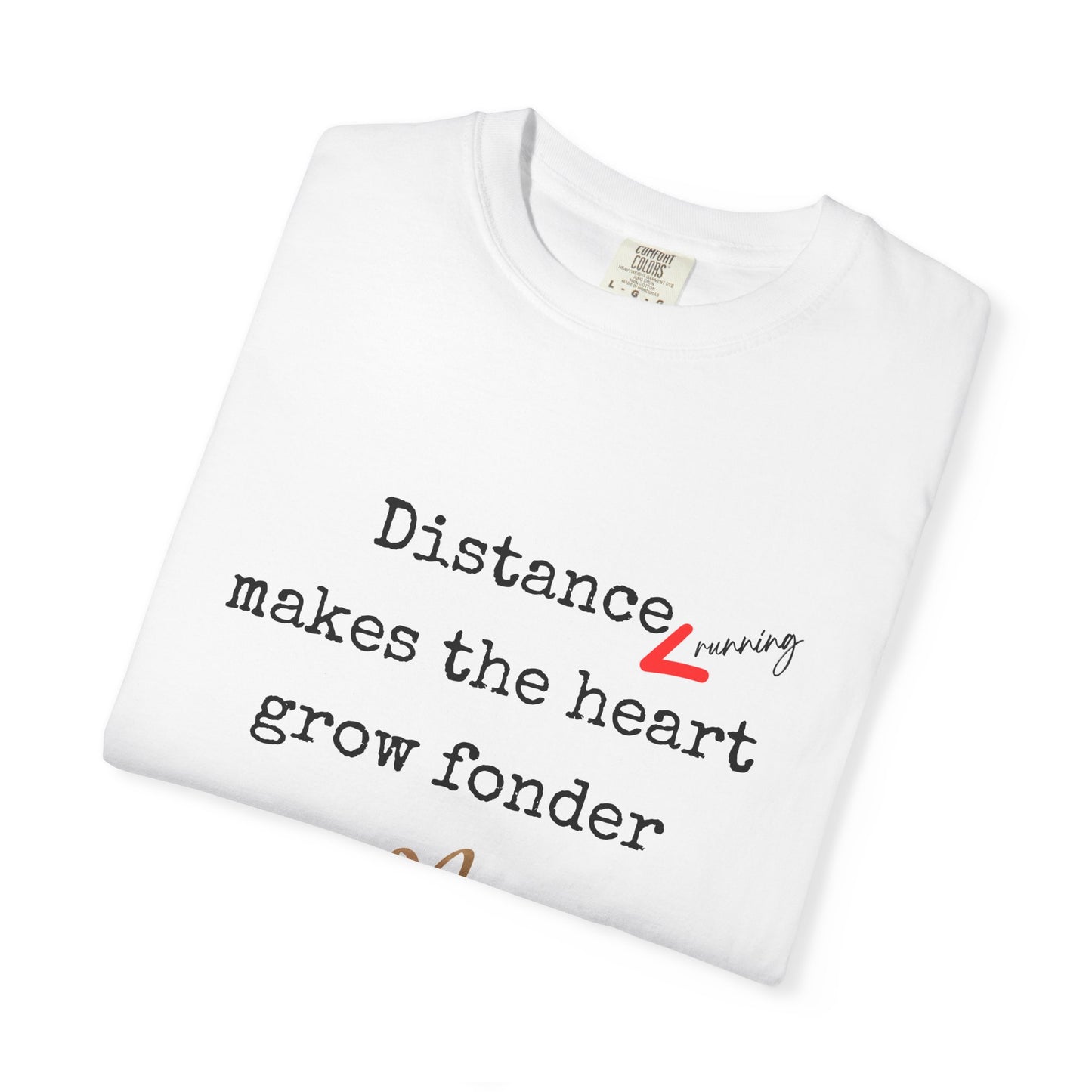 Distance Running Unisex Graphic Tee