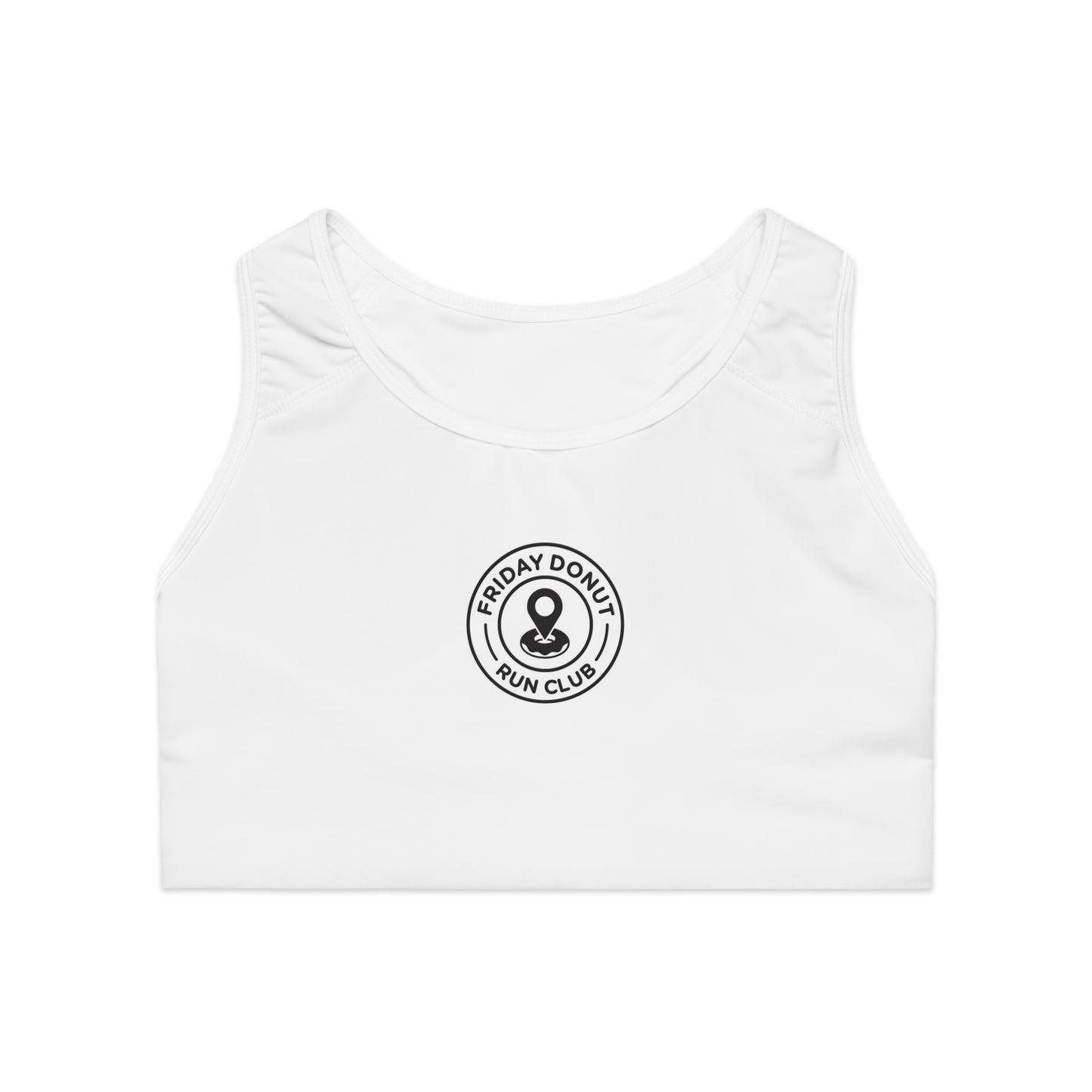 Friday Donut Run Club Sports Bra