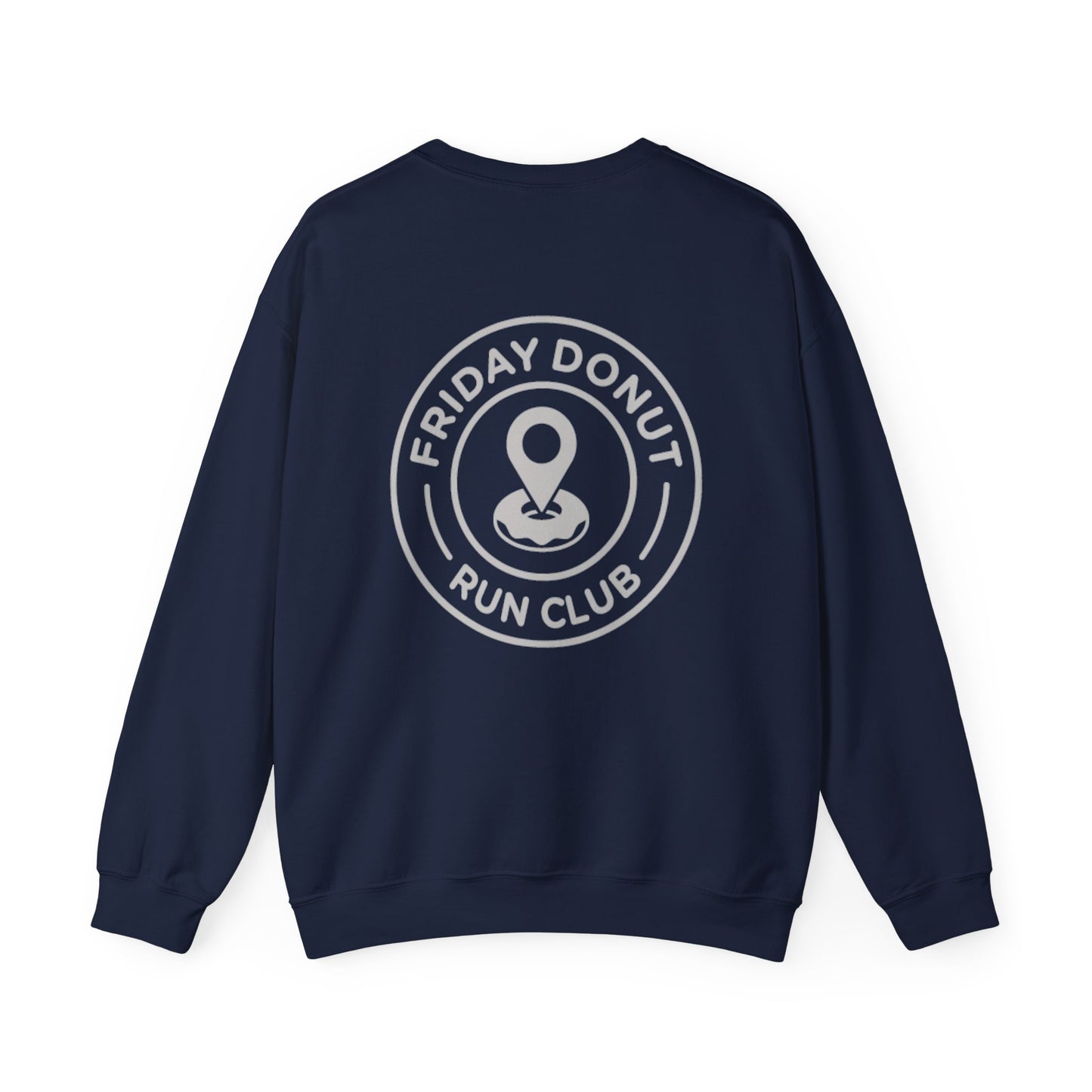 Friday Donut Run Club Unisex Heavy Blend™ Crewneck Sweatshirt