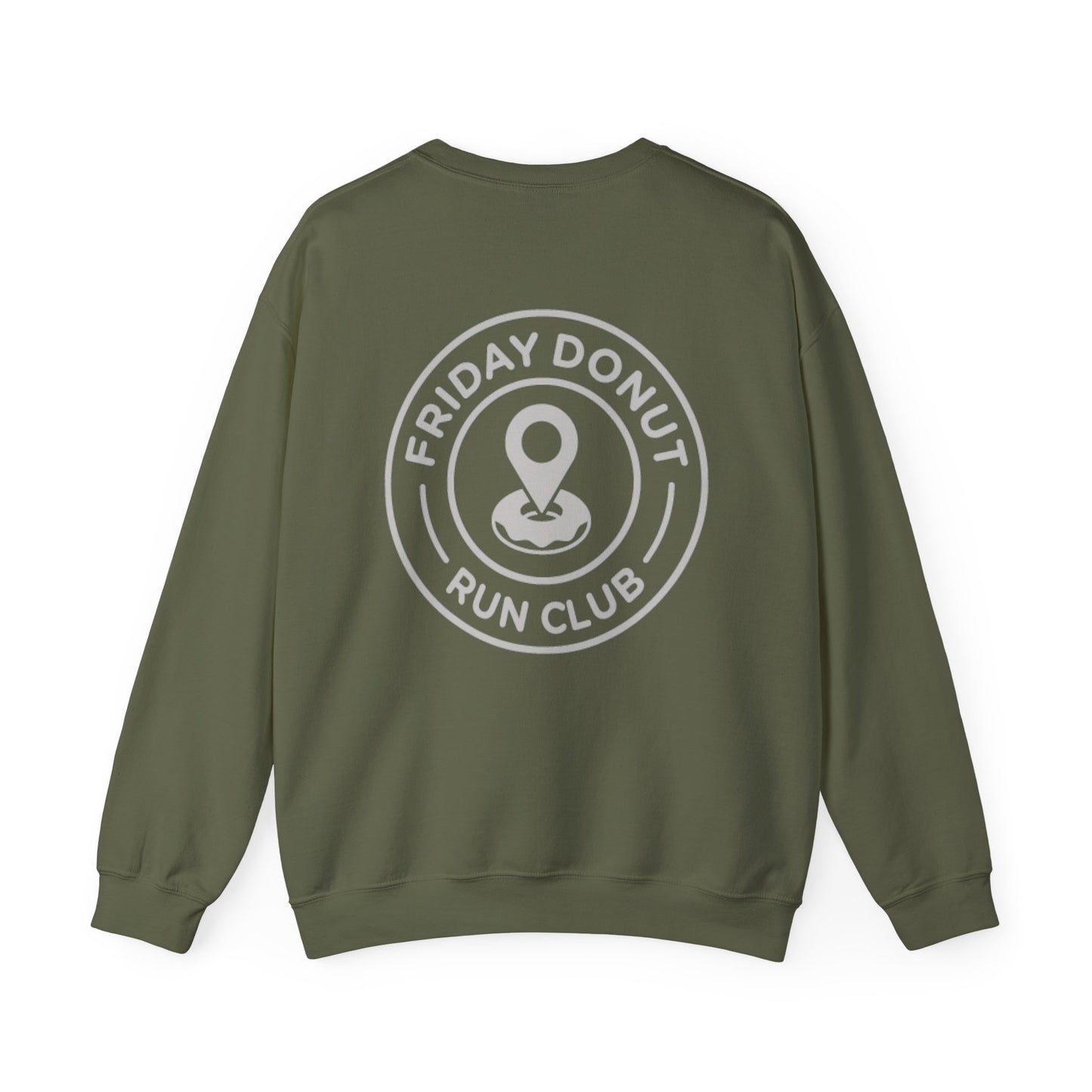 Friday Donut Run Club Unisex Heavy Blend™ Crewneck Sweatshirt