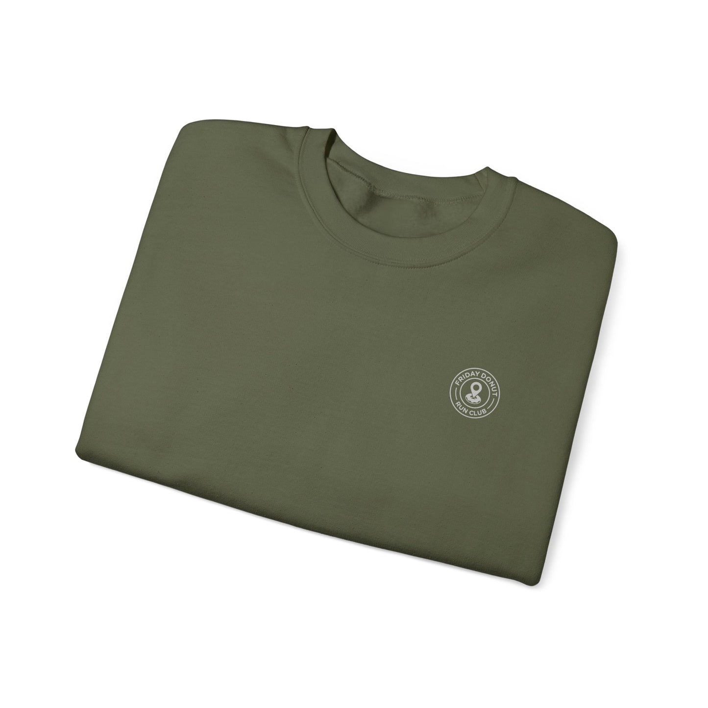 Friday Donut Run Club Unisex Heavy Blend™ Crewneck Sweatshirt