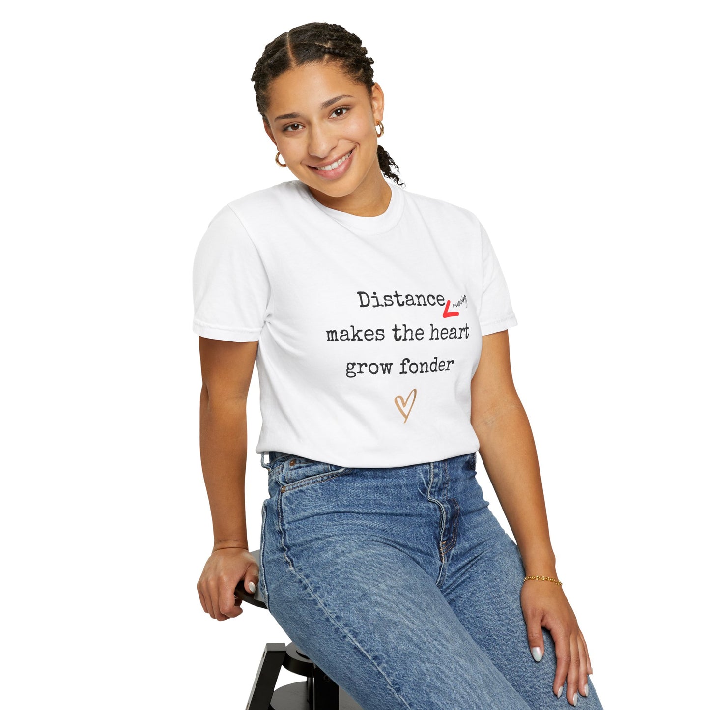 Distance Running Unisex Graphic Tee