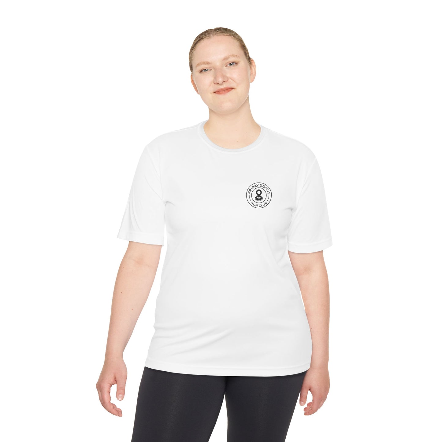 Friday Donut Run Club Unisex Moisture Wicking Tee