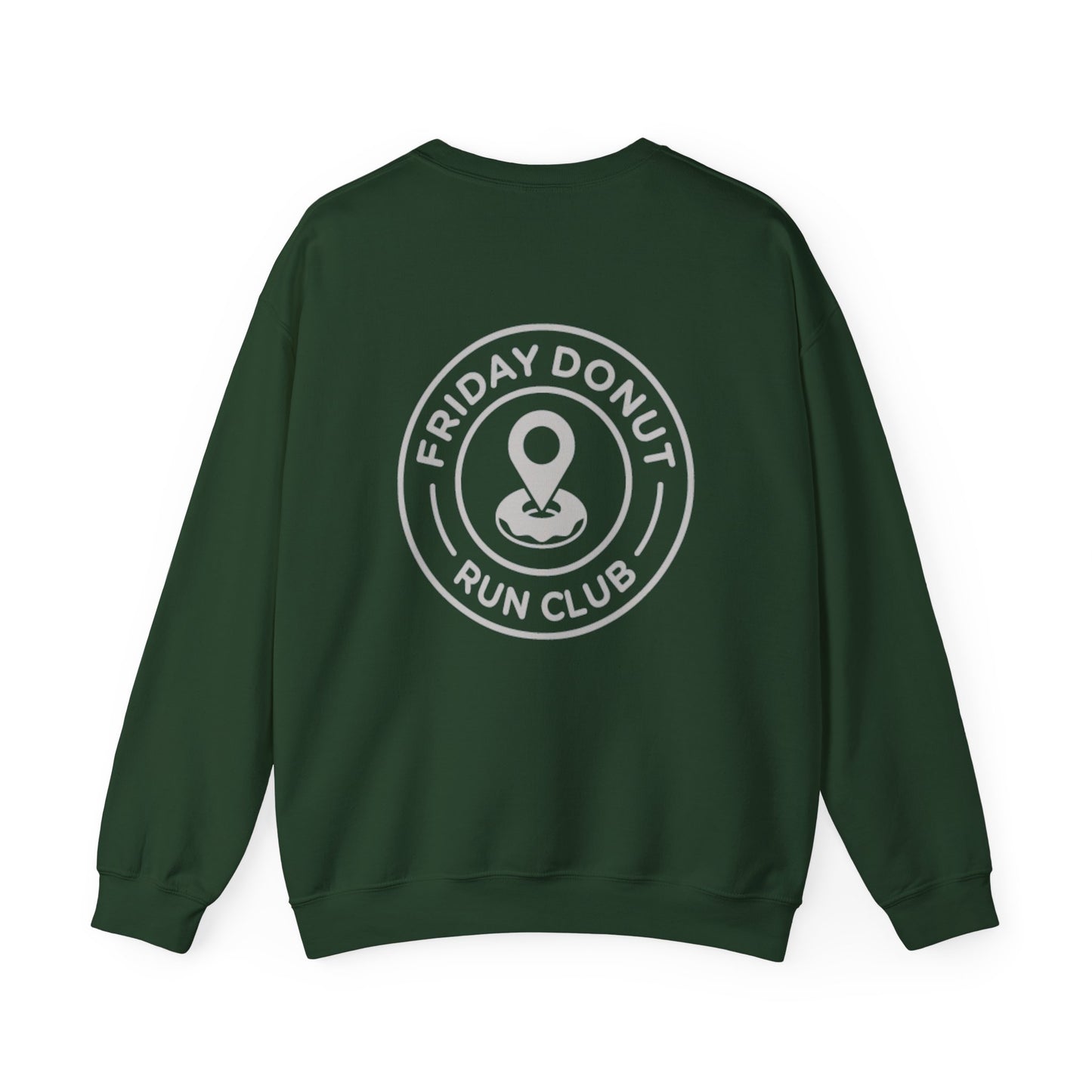Friday Donut Run Club Unisex Heavy Blend™ Crewneck Sweatshirt