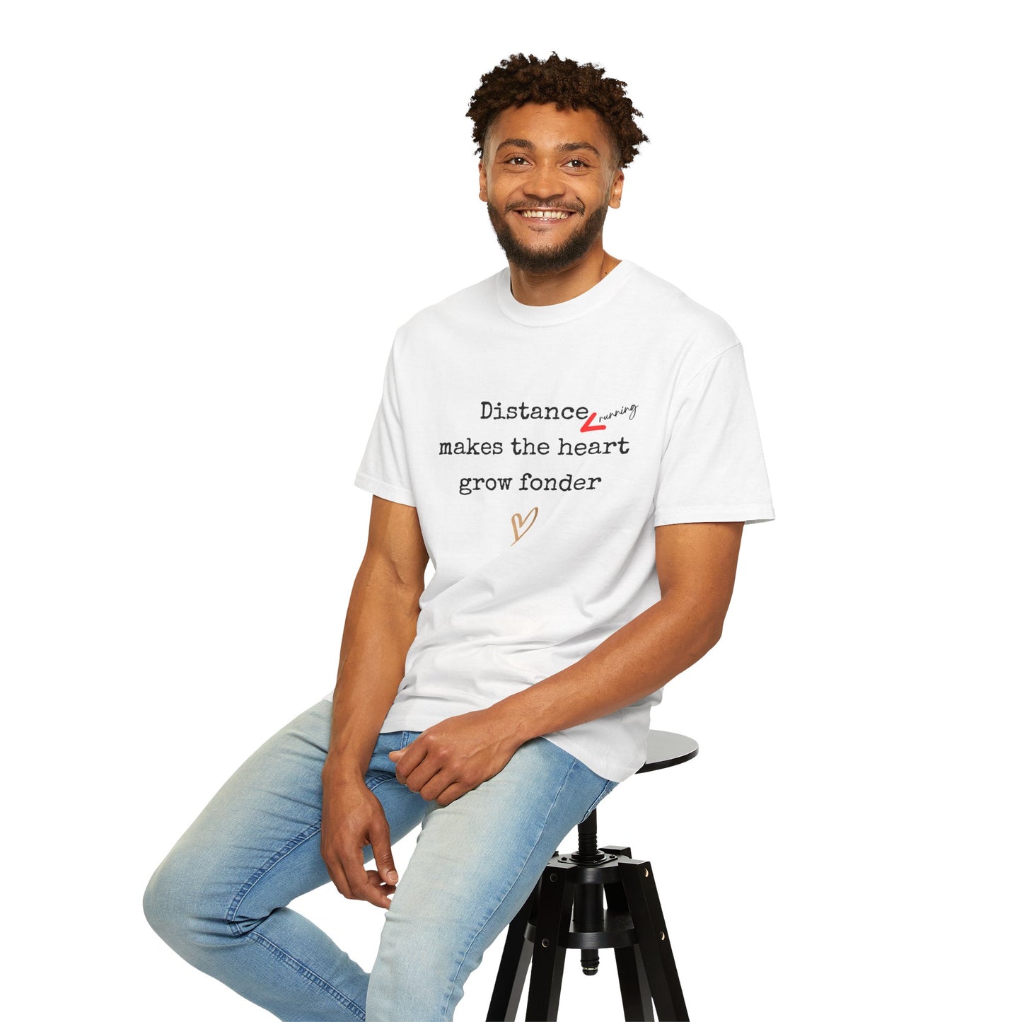 Distance Running Unisex Graphic Tee