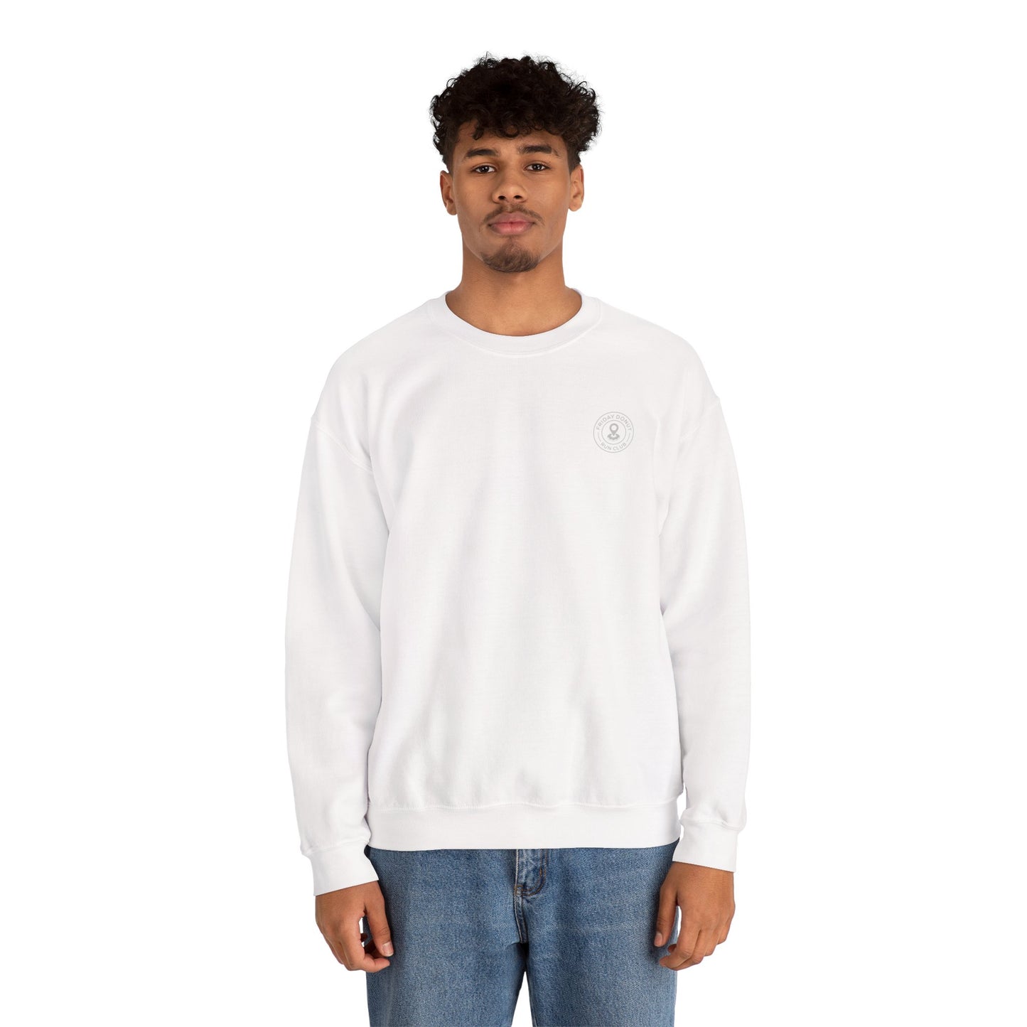 Friday Donut Run Club Unisex Heavy Blend™ Crewneck Sweatshirt